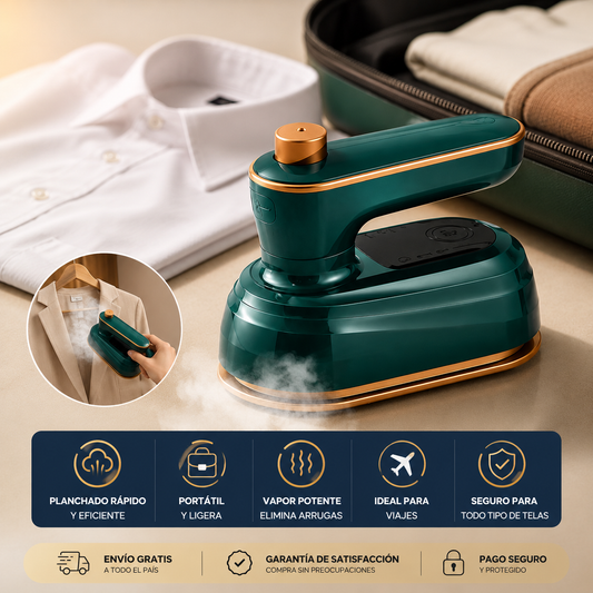 Plancha De Ropa Portátil - VaporPro™ + Regalo